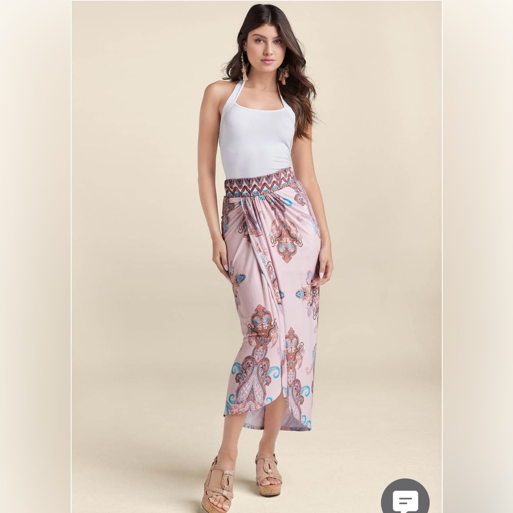 Venus Skirt- floral boho- perfect for vaca!